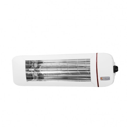 Infrarotstrahler 1400 W Weiß Kippschalter